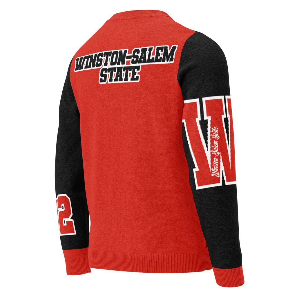 Winston-Salem State Knitted Crewneck Sweater