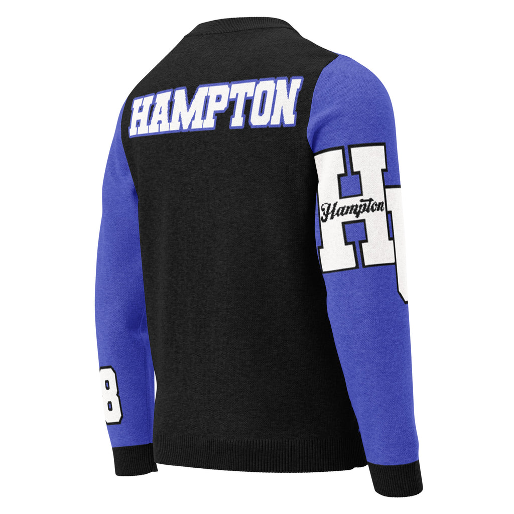 Hampton University Knitted Crewneck Sweater