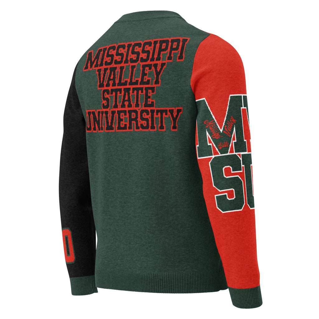 Mississippi Valley State Knitted Crewneck Sweater