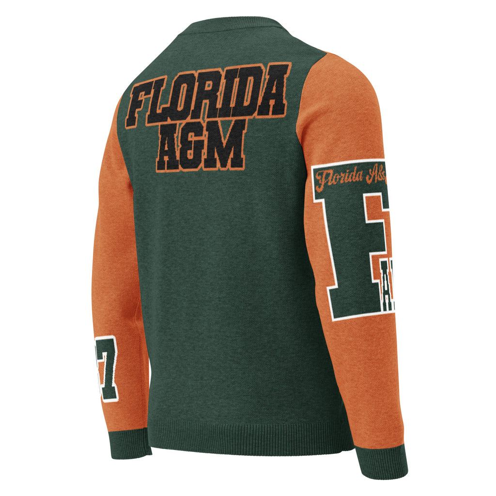 Florida A&M Knitted Crewneck Sweater