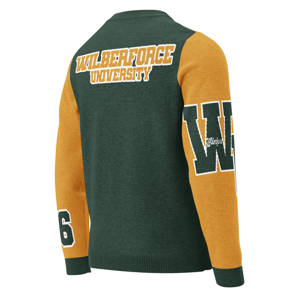 Wilberforce University Knitted Crewneck Sweater