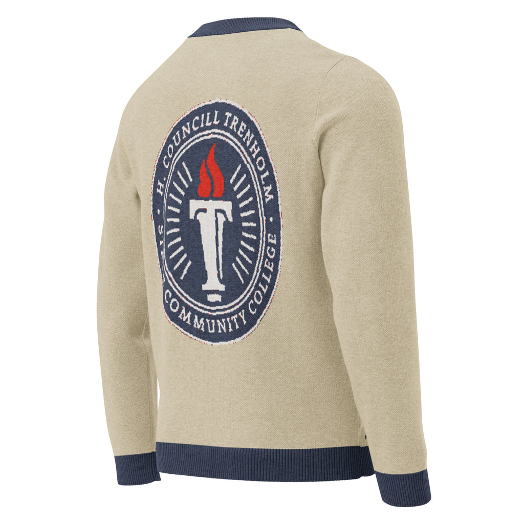 H. Councill Trenholm State Community College "The Campus" Knitted Crewneck Sweater