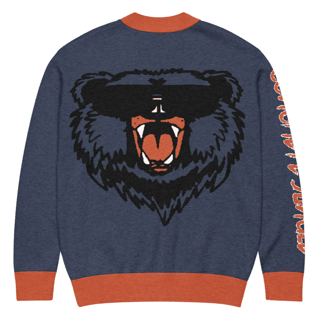 The Bear x Concrete Jungle Knitted Cardigan