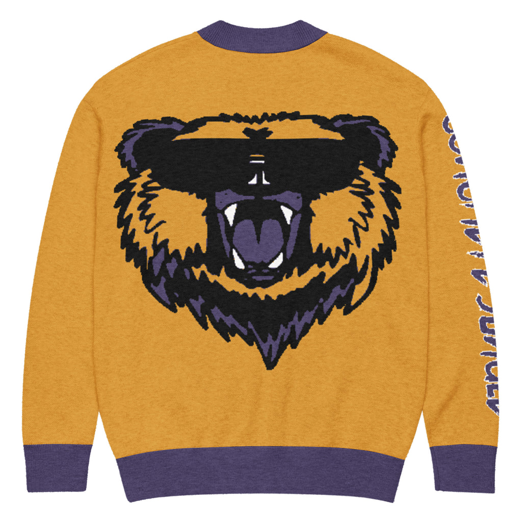The Bear x Concrete Jungle Knitted Cardigan