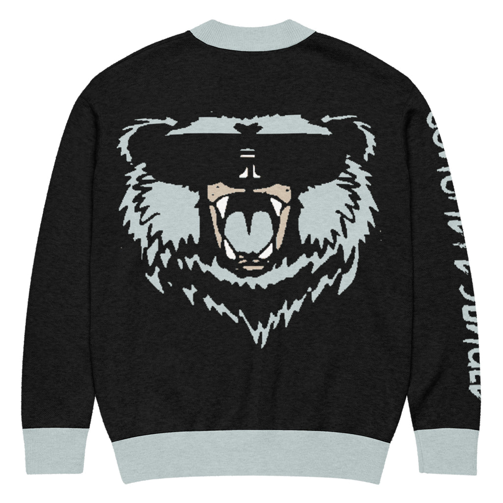 The Bear x Concrete Jungle Knitted Cardigan