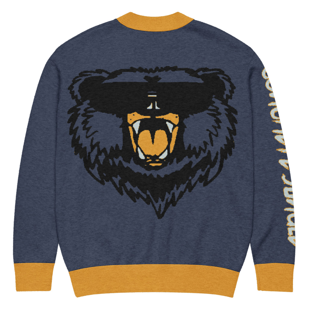 The Bear x Concrete Jungle Knitted Cardigan