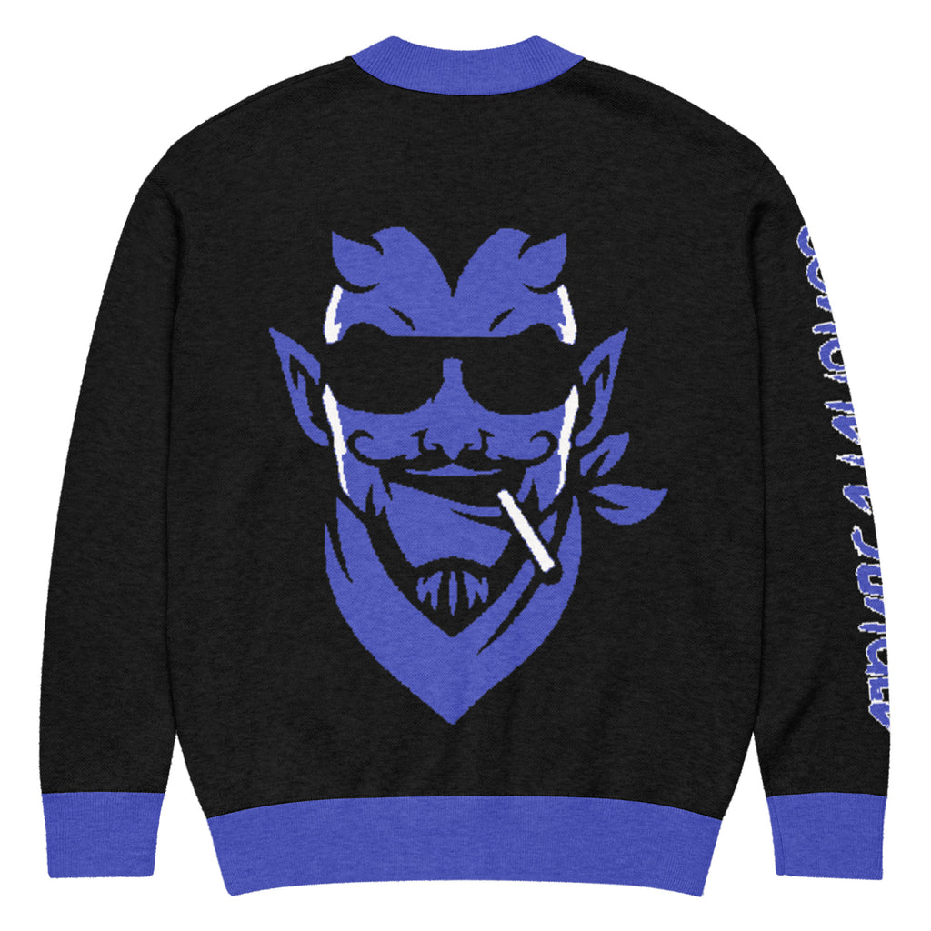 Blue Devils x Concrete Jungle Knitted Cardigan