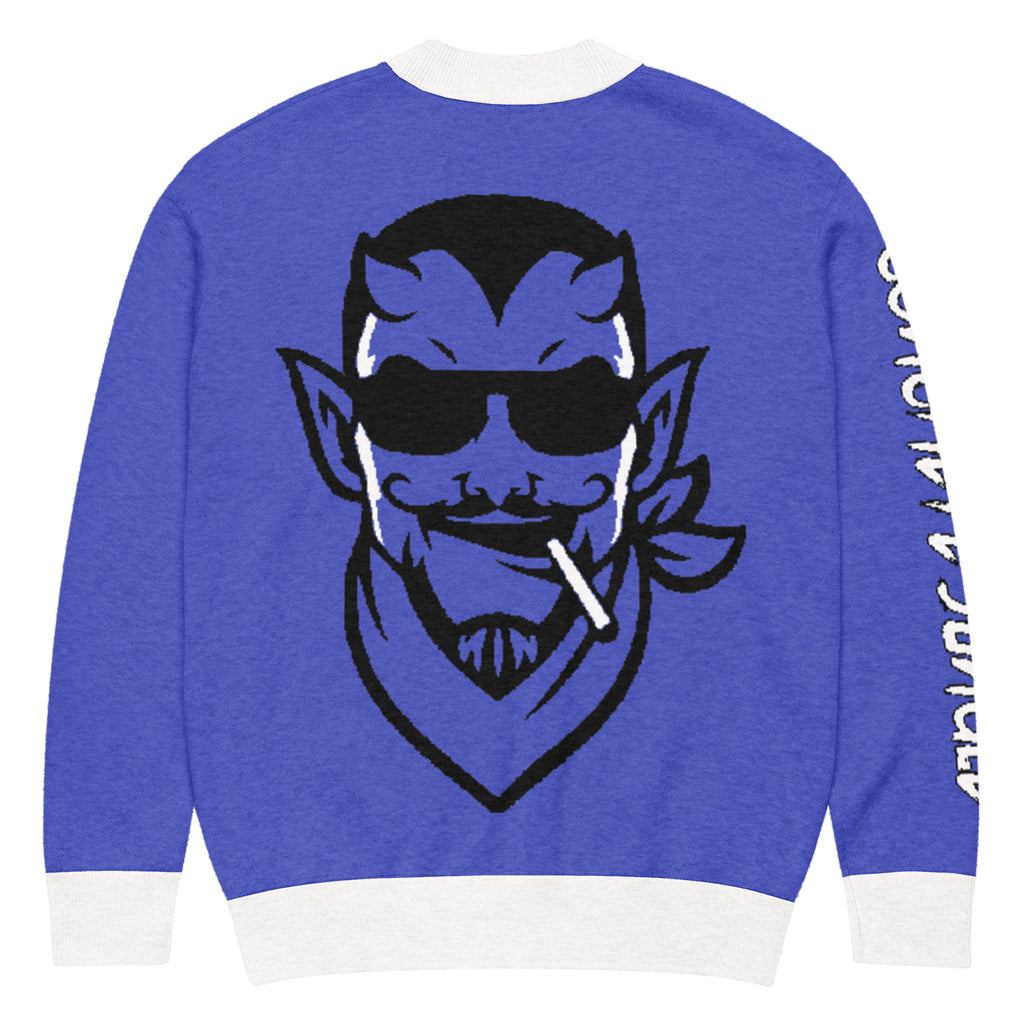 Blue Devils x Concrete Jungle Knitted Cardigan
