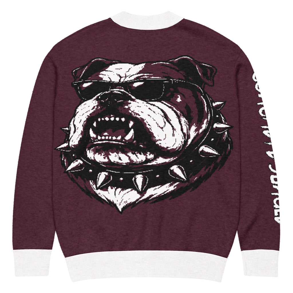 The Bulldog x Concrete Jungle Knitted Cardigan