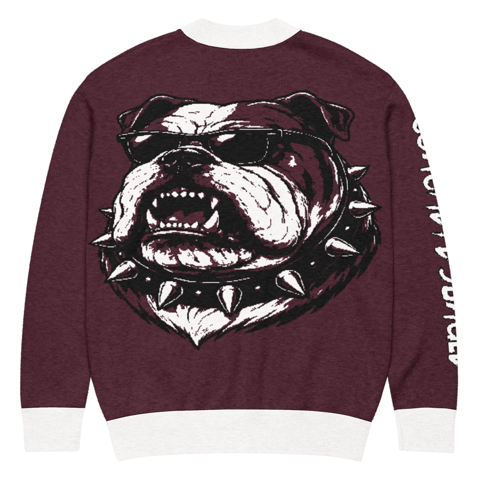 The Bulldog x Concrete Jungle Knitted Cardigan