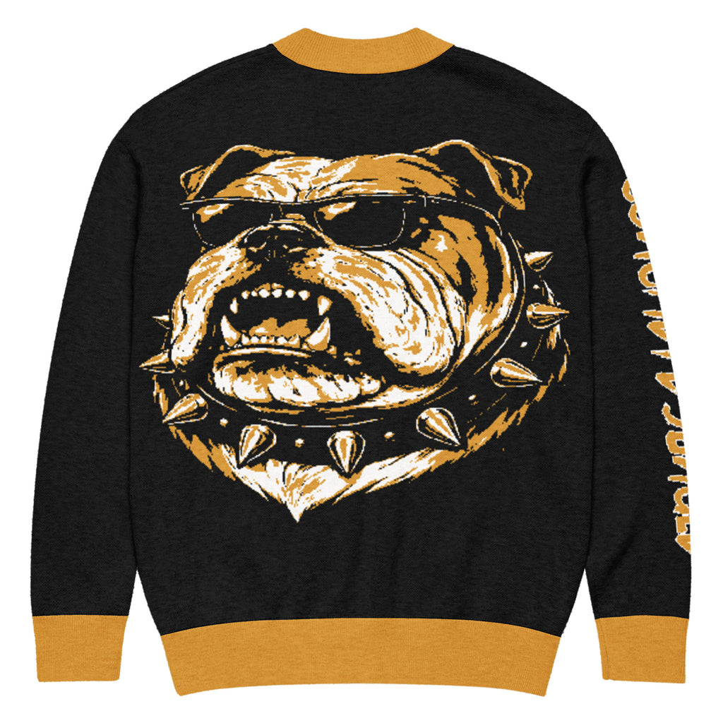 The Bulldog x Concrete Jungle Knitted Cardigan