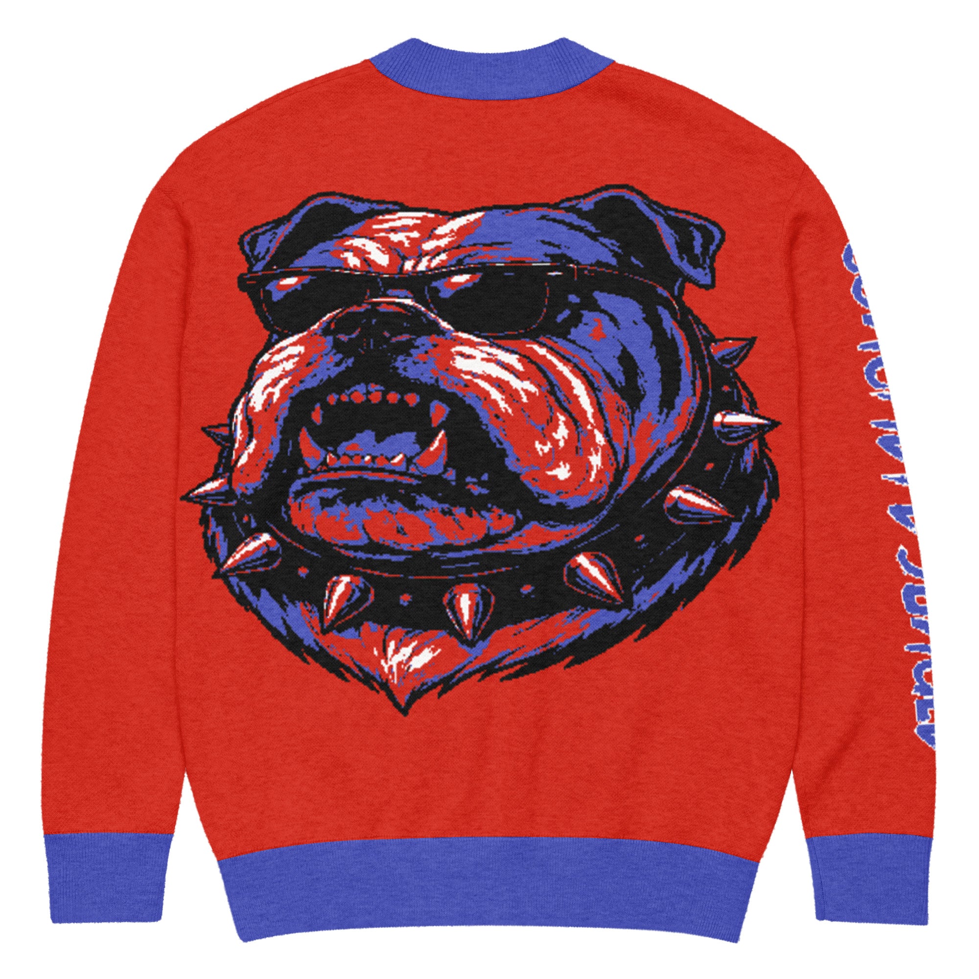 The Bulldog x Concrete Jungle Knitted Cardigan