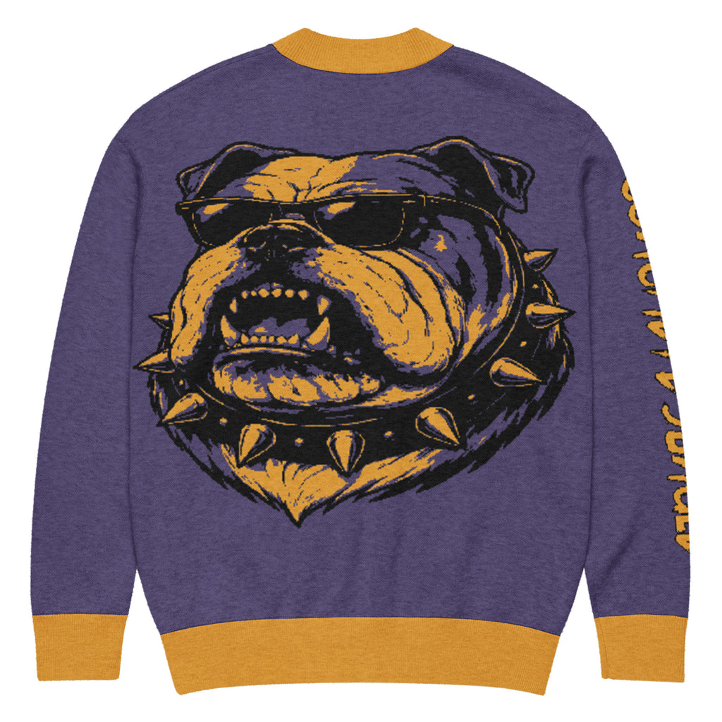 The Bulldog x Concrete Jungle Knitted Cardigan