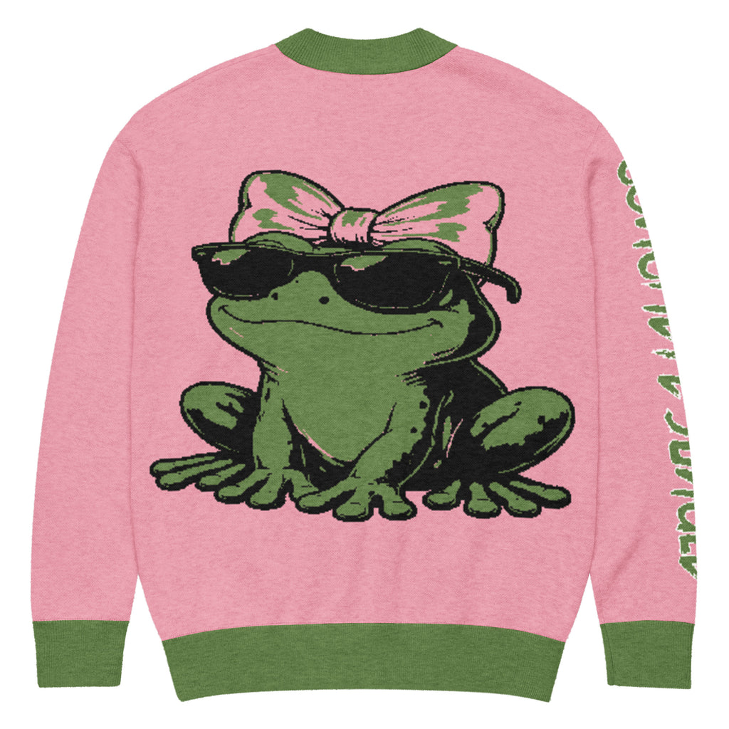 Pretty Frog x Concrete Jungle Knitted Cardigan