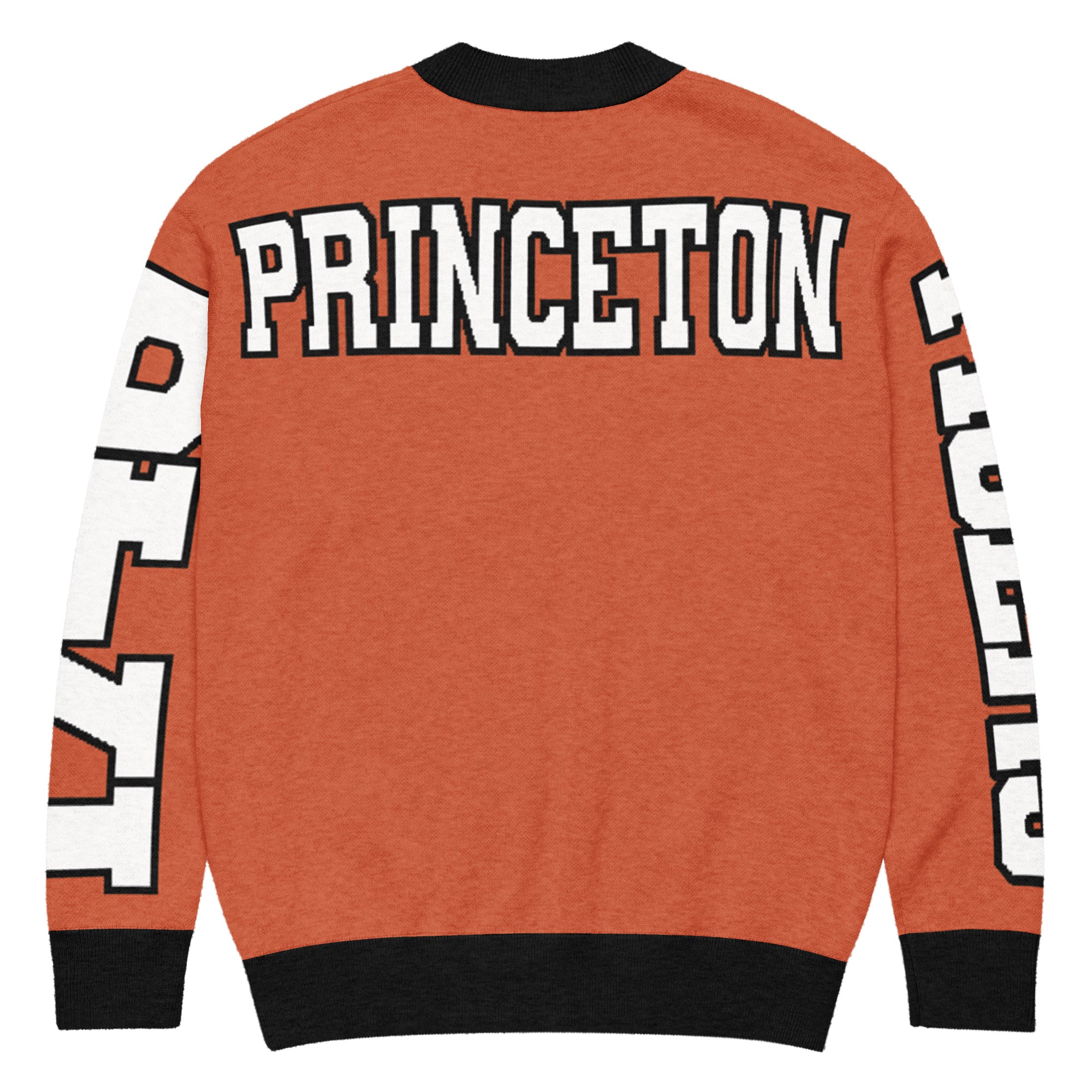 Princeton University Retro Varsity Knitted Cardigan