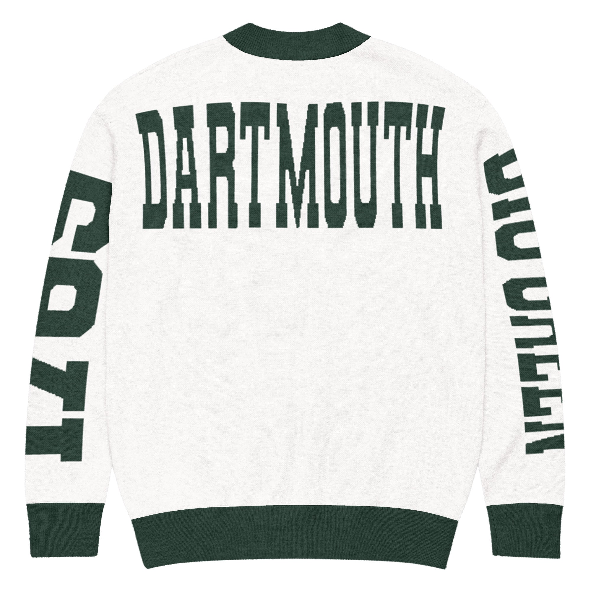 Dartmouth College Retro Varsity Knitted Cardigan