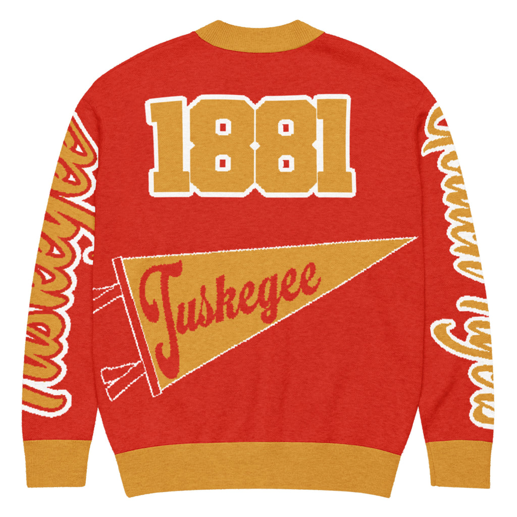 Tuskegee University Knitted Cardigan
