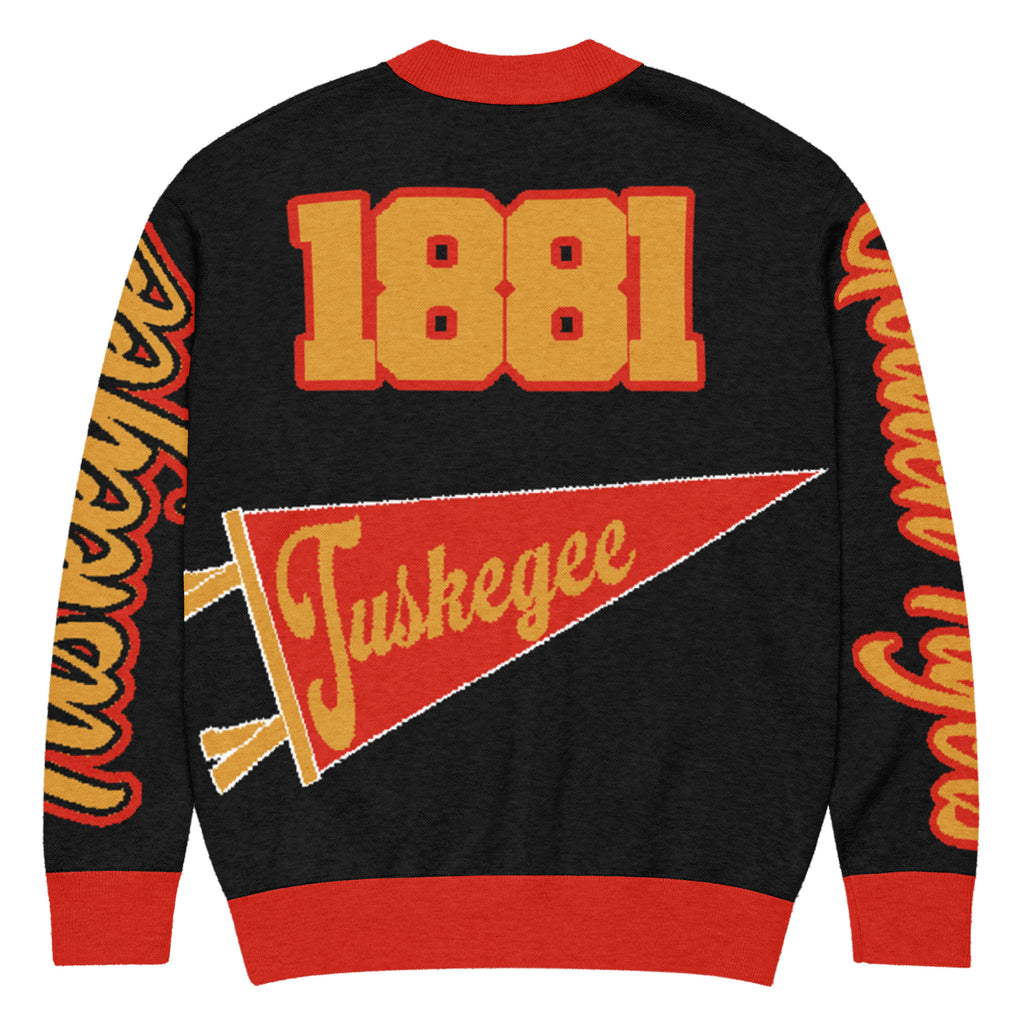 Tuskegee University Knitted Cardigan