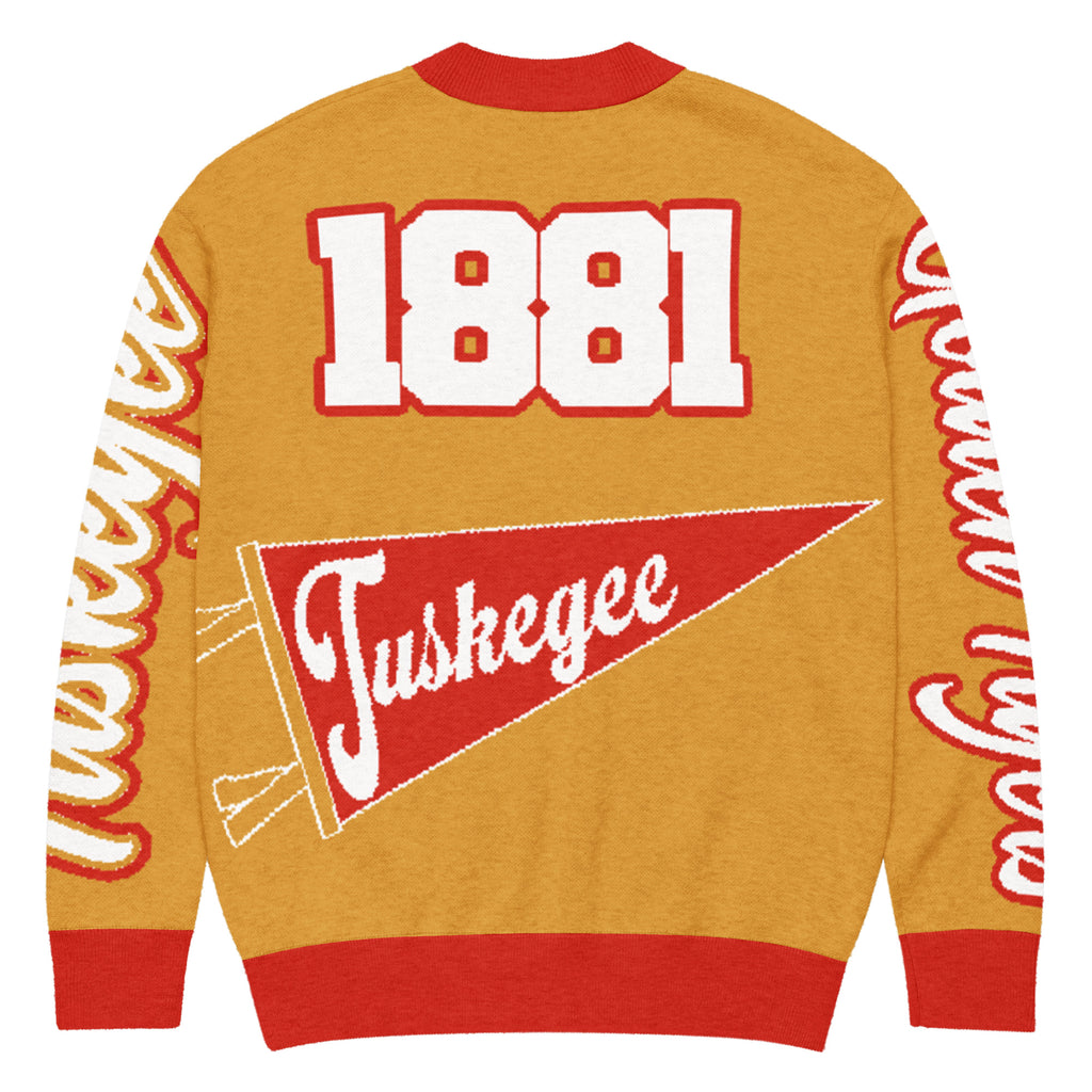 Tuskegee University Knitted Cardigan
