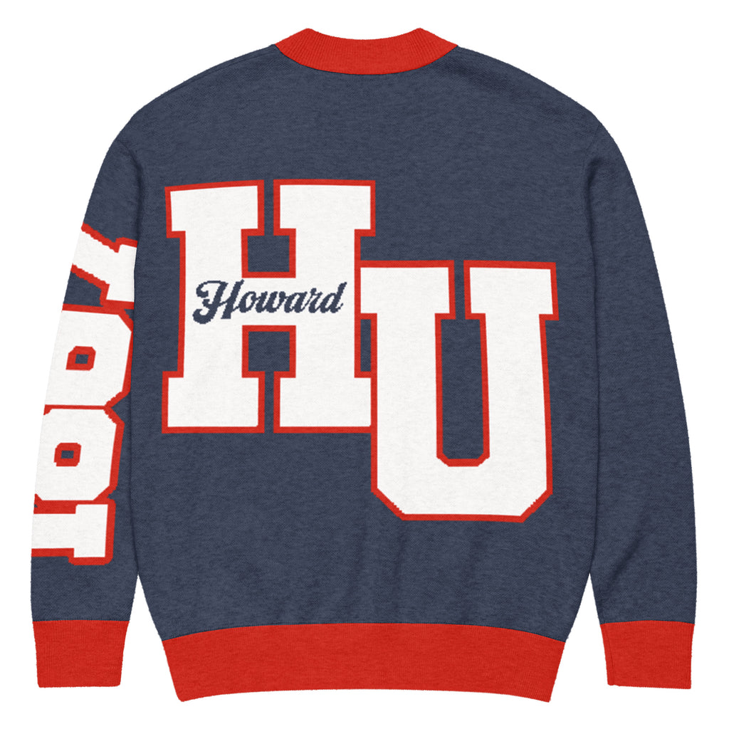 Howard University Knitted Cardigan