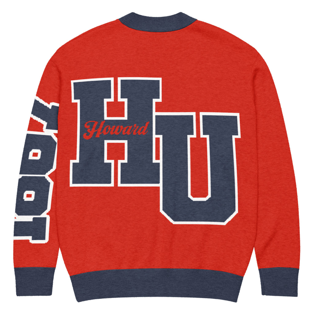 Howard University Knitted Cardigan