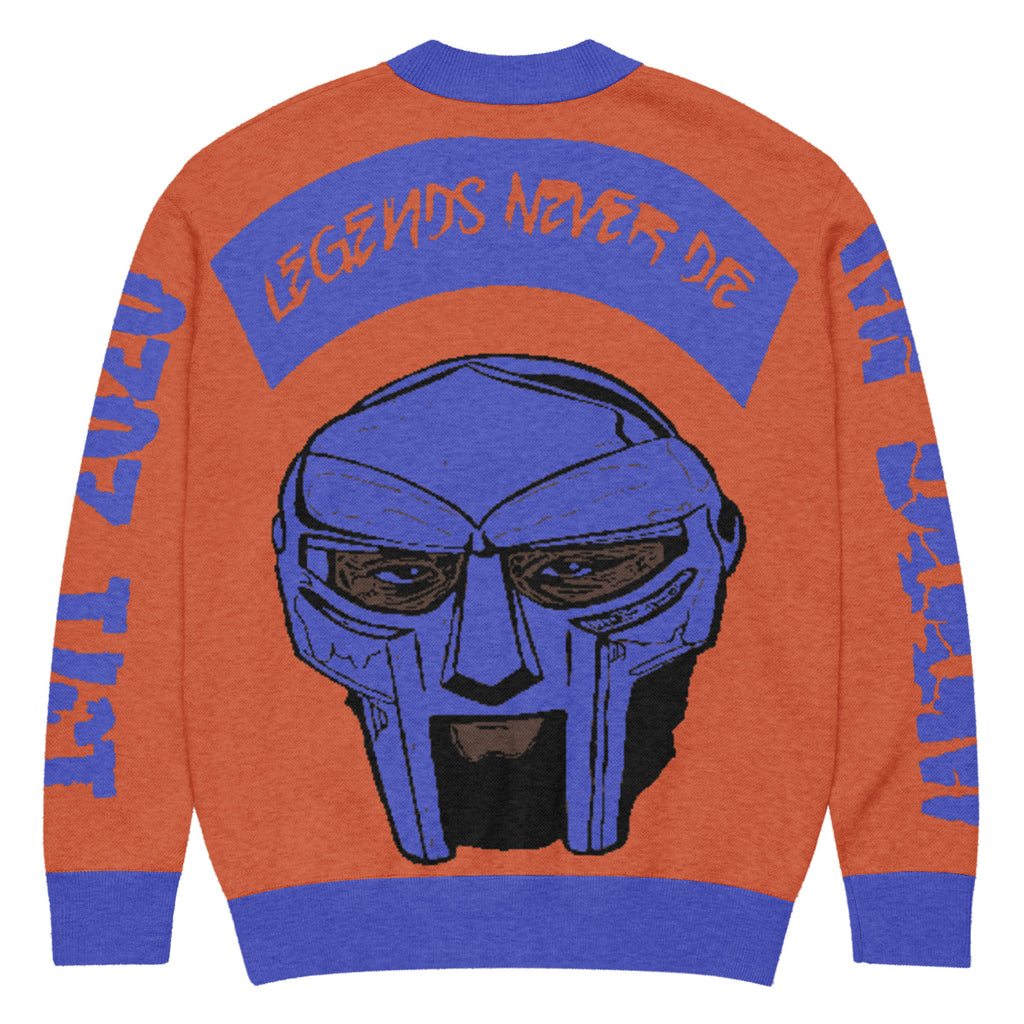 MF Doom x Legends Never Die Knitted Cardigan