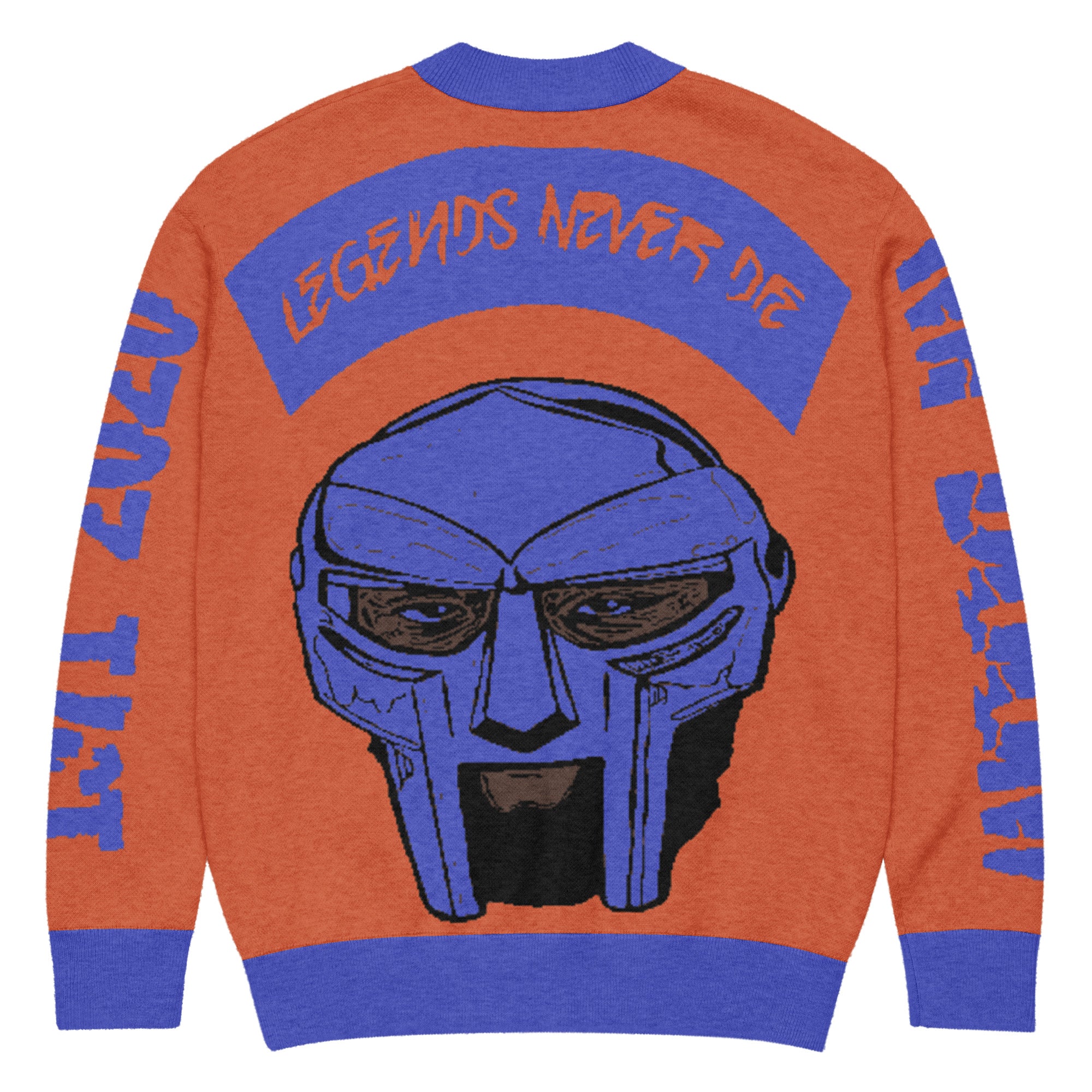 MF Doom x Legends Never Die Knitted Cardigan