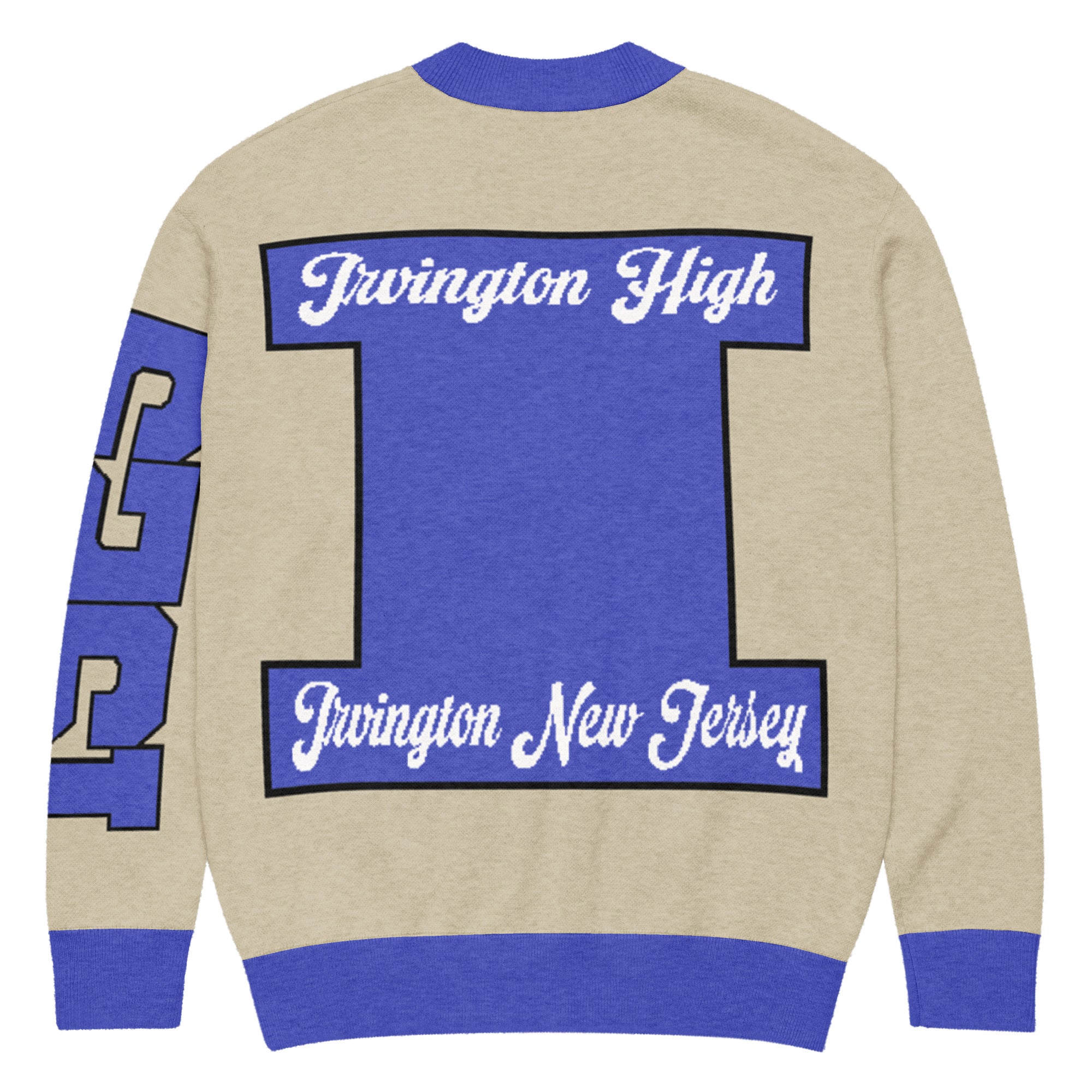 Irvington High (NJ) Knitted Cardigan