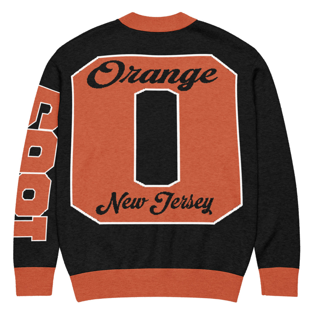Orange High (NJ) Letterman Knitted Cardigan