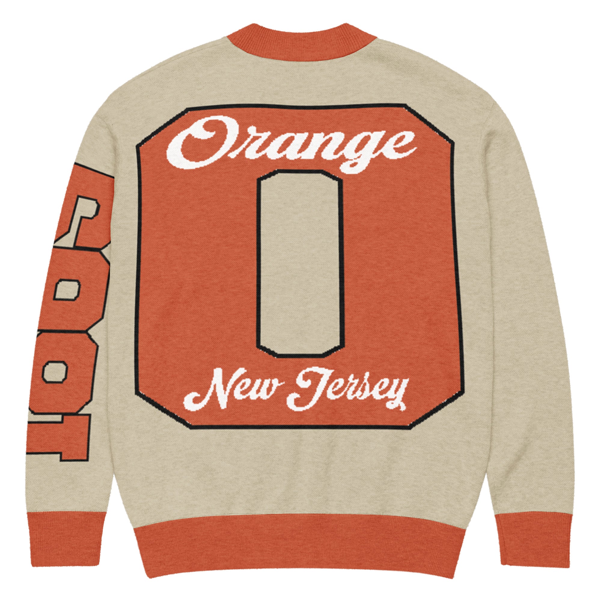 Orange High (NJ) Letterman Knitted Cardigan