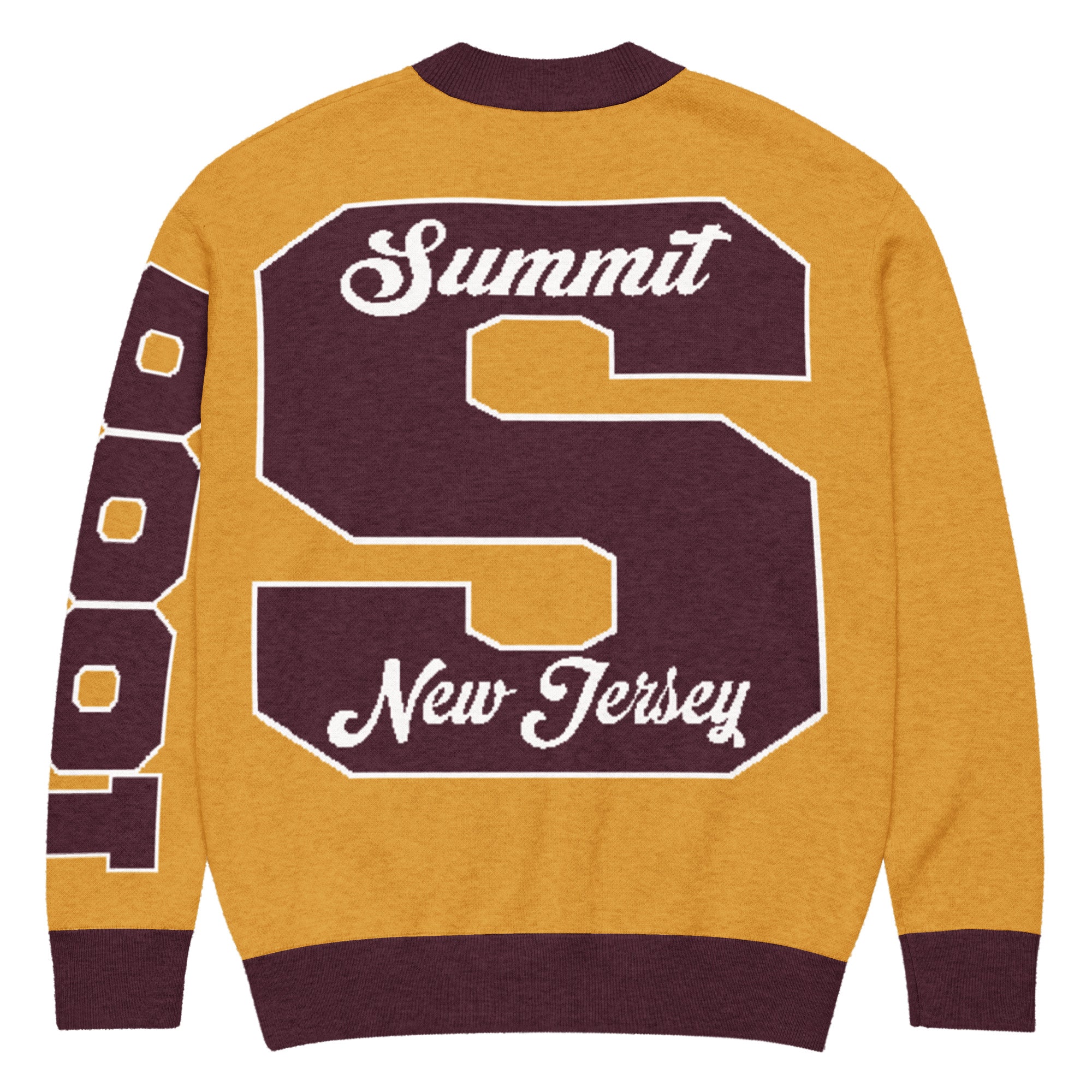 Summit High School (NJ) Letterman Knitted Cardigan