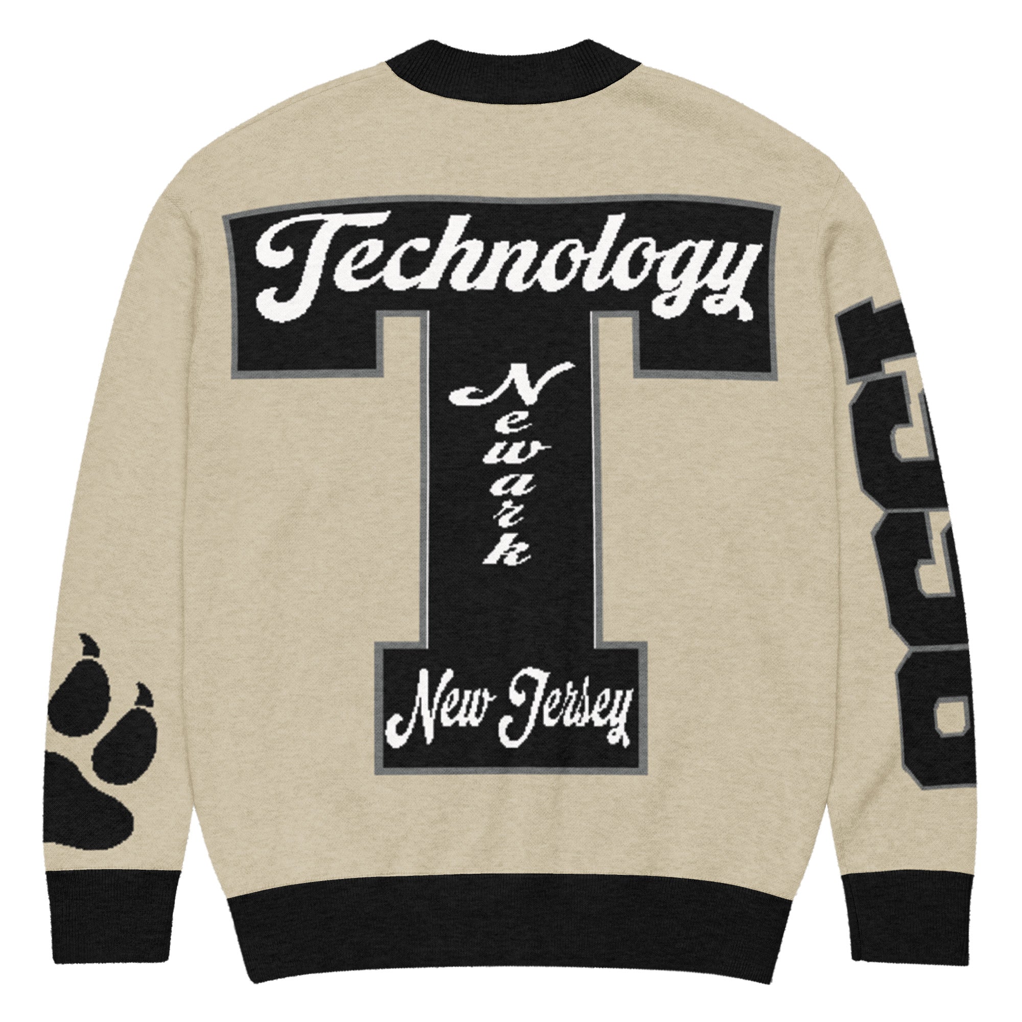 Technology High School (NJ) Letterman Knitted Cardigan