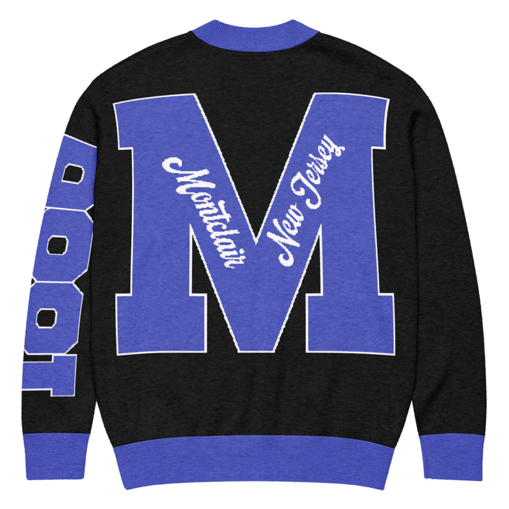 Montclair High (NJ) Letterman Knitted Cardigan