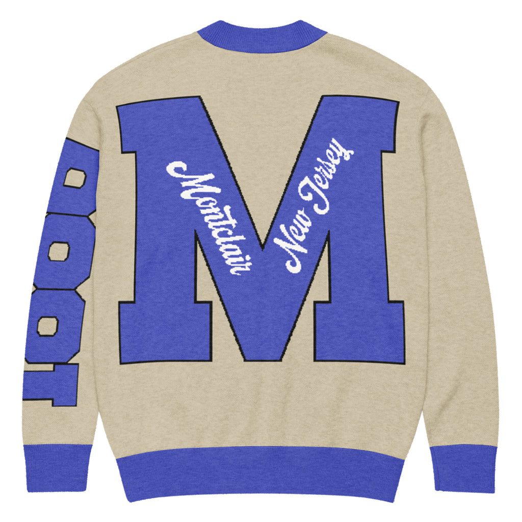 Montclair High (NJ) Letterman Knitted Cardigan