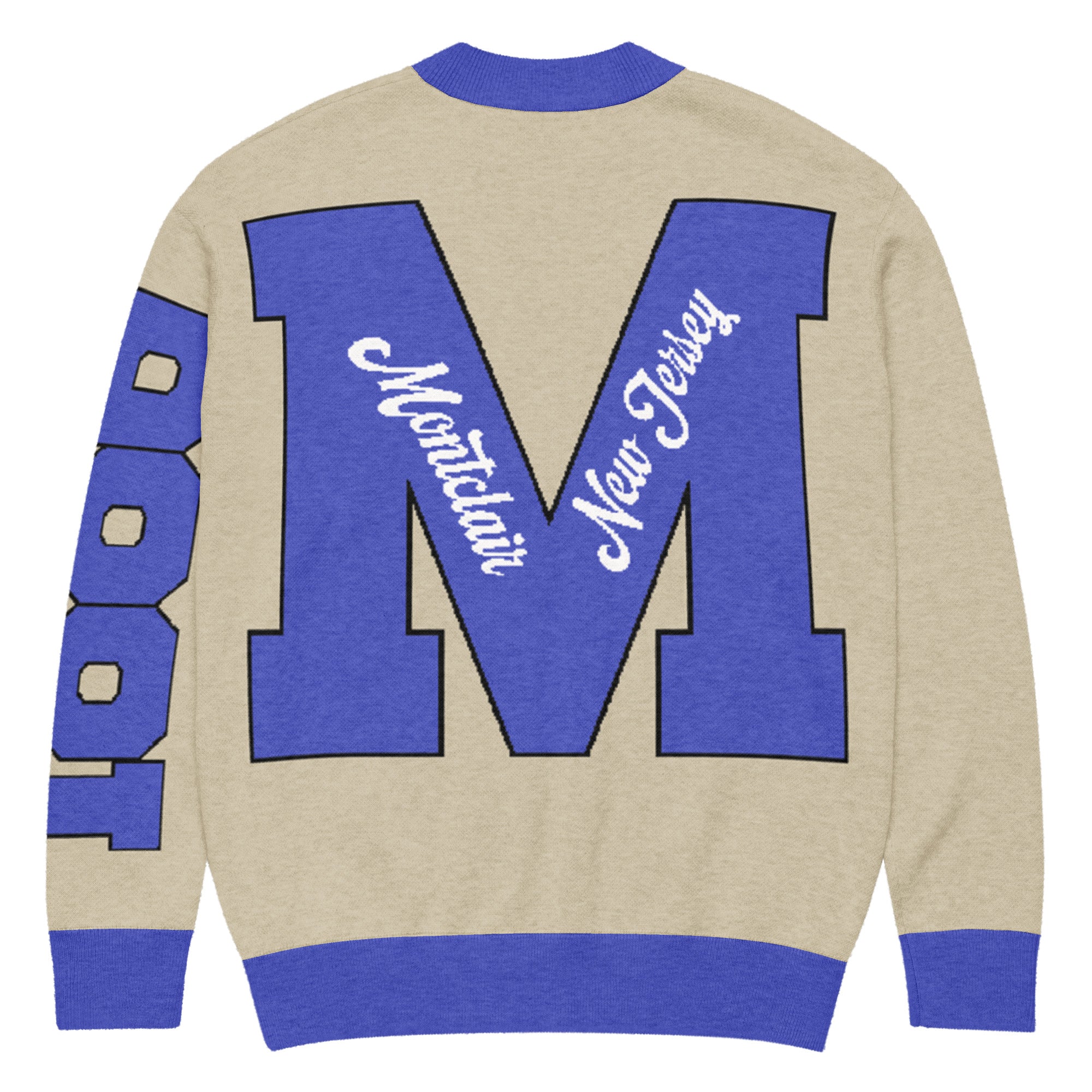 Montclair High (NJ) Letterman Knitted Cardigan