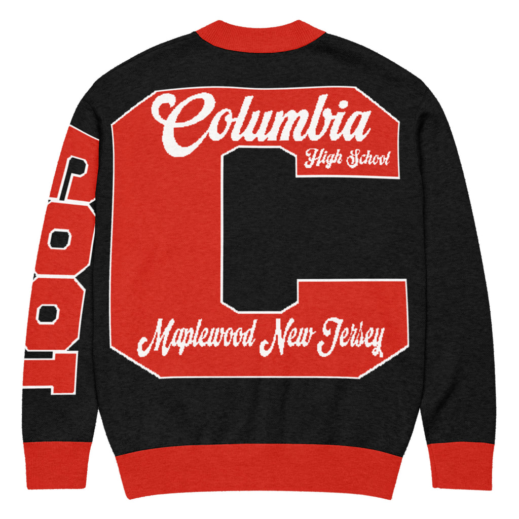 Columbia High (Maplewood, NJ) Letterman Knitted Cardigan