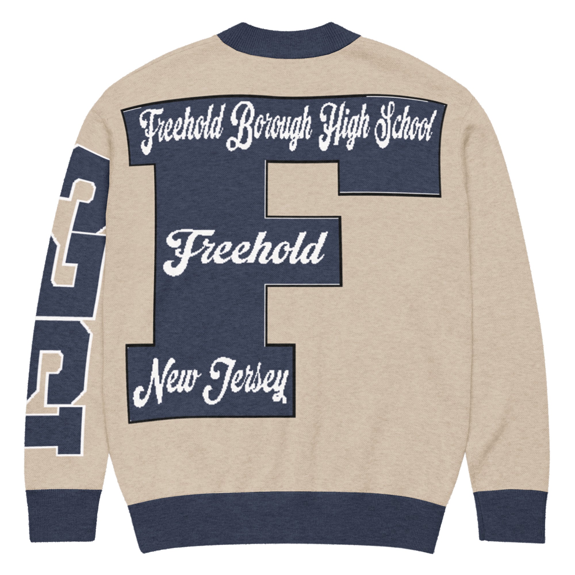 Freehold Boro Letterman Knitted Cardigan