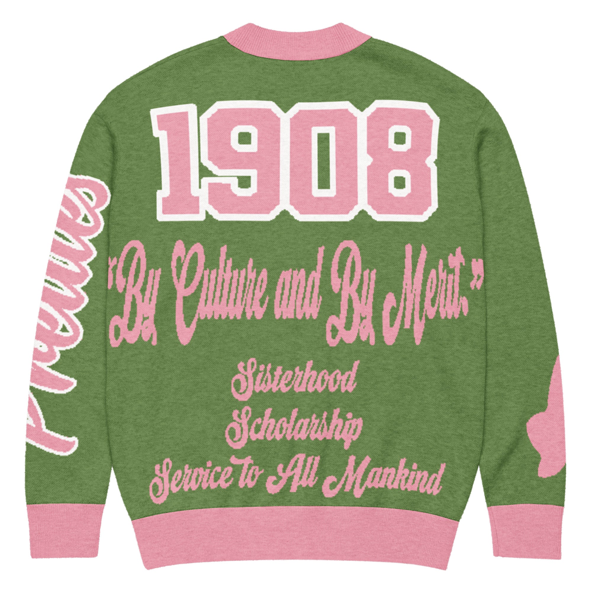 Alpha Kappa Alpha Knitted Cardigan