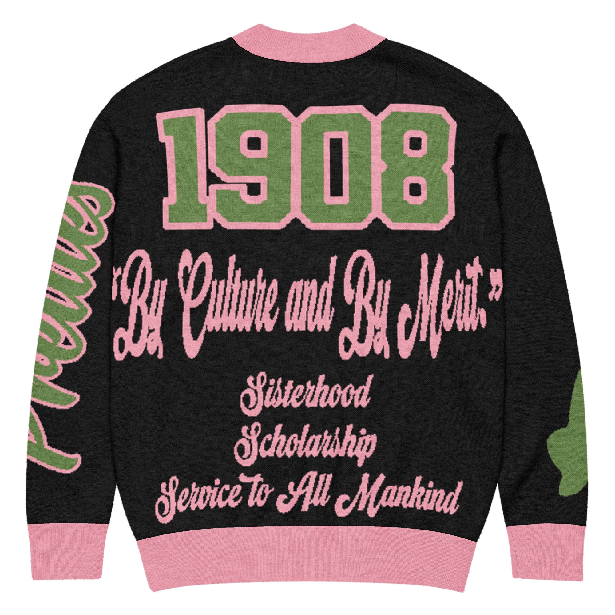 Alpha Kappa Alpha Knitted Cardigan