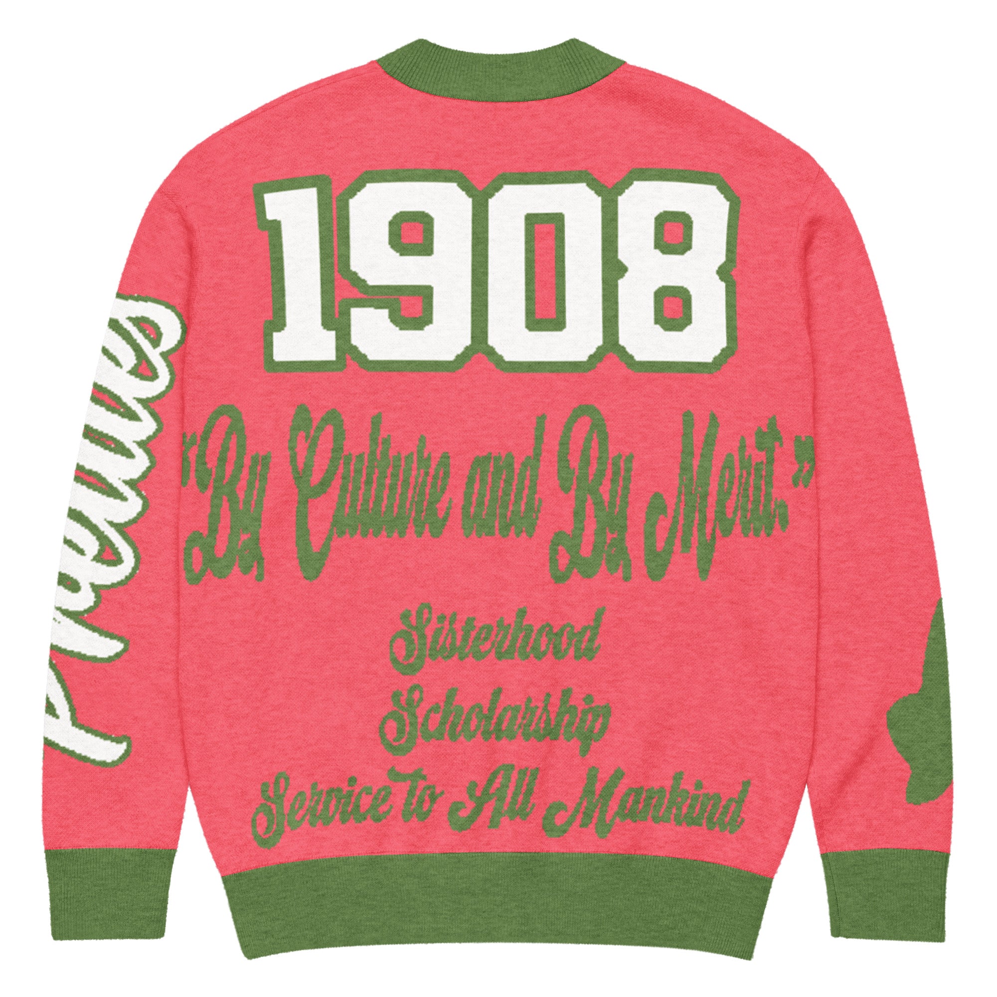 Alpha Kappa Alpha Knitted Cardigan