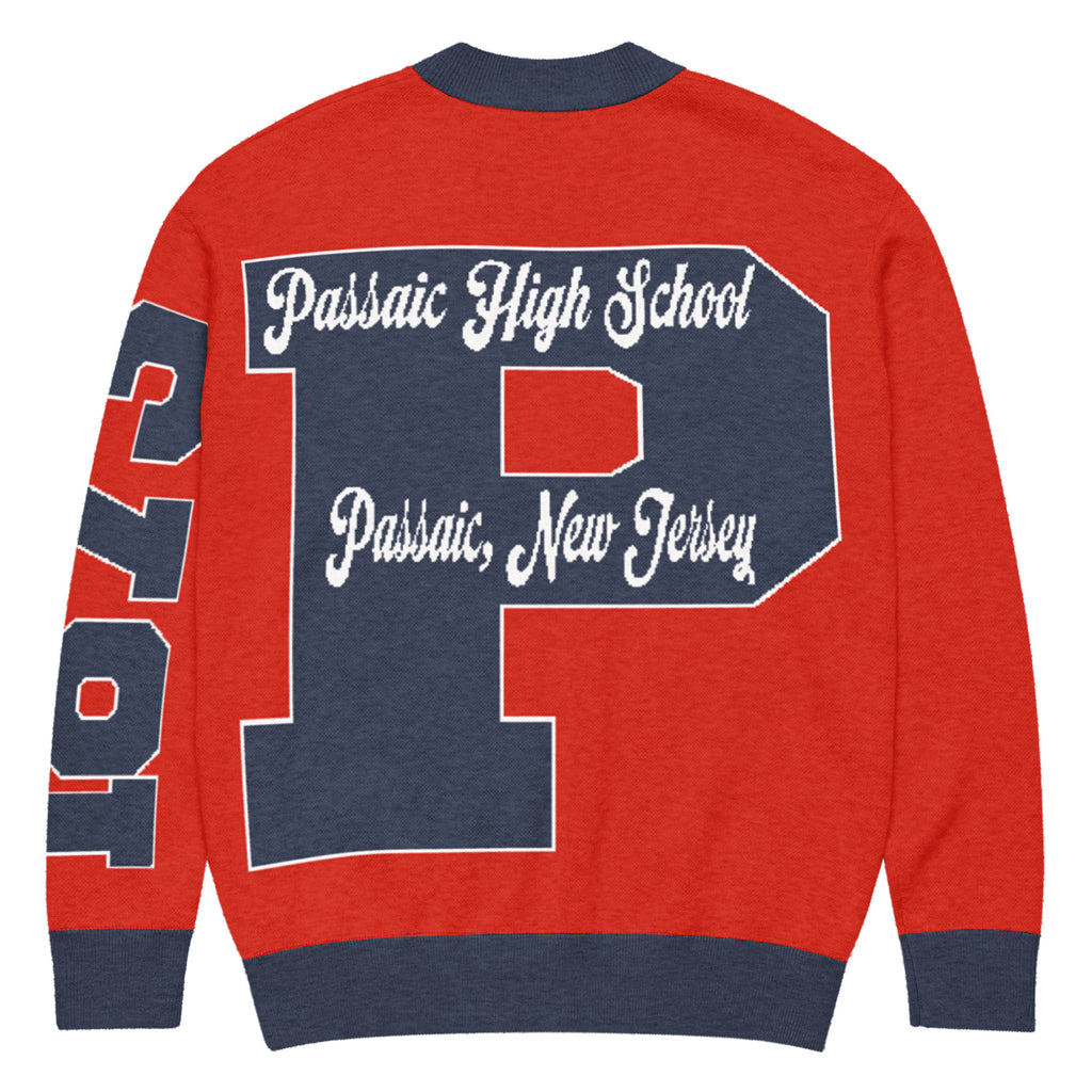Passaic High School (NJ) Letterman Knitted Cardigan