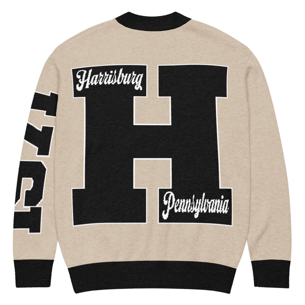Harrisburg High School (PA) Letterman Knitted Cardigan