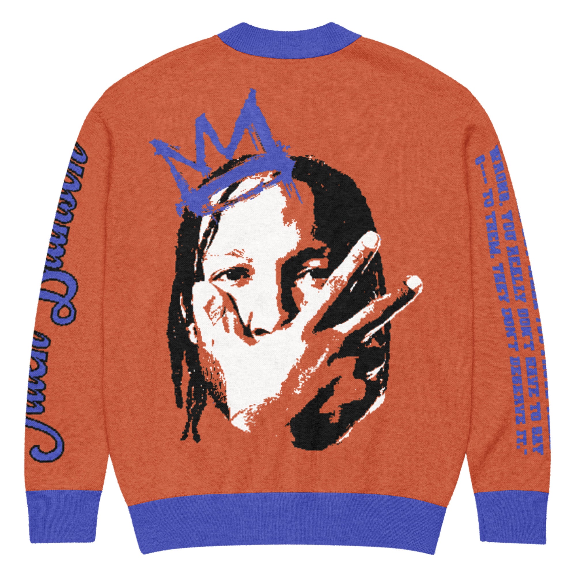 Jalen Brunson x King Of New York Knitted Cardigan