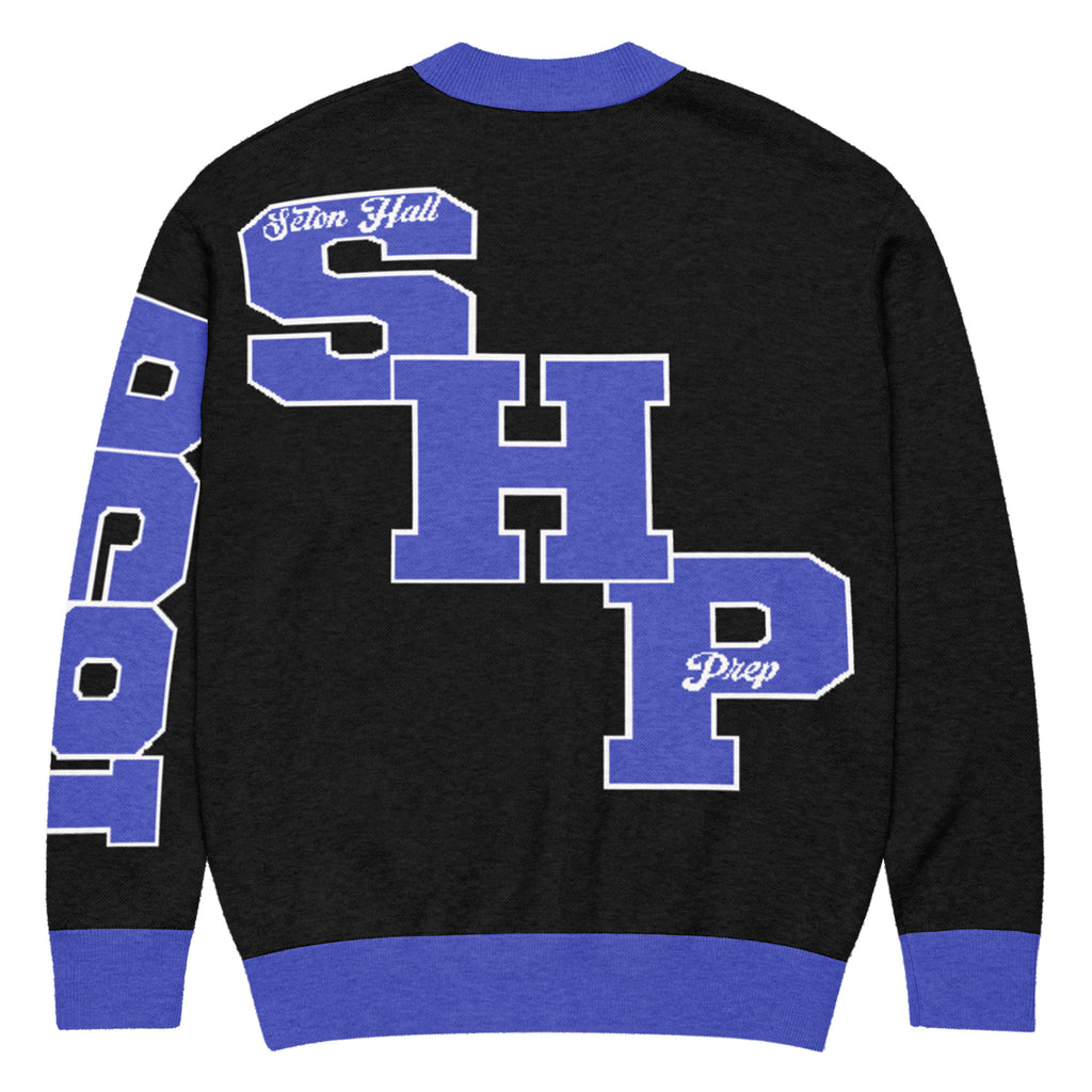 Seton Hall Prep Letterman Knitted Cardigan
