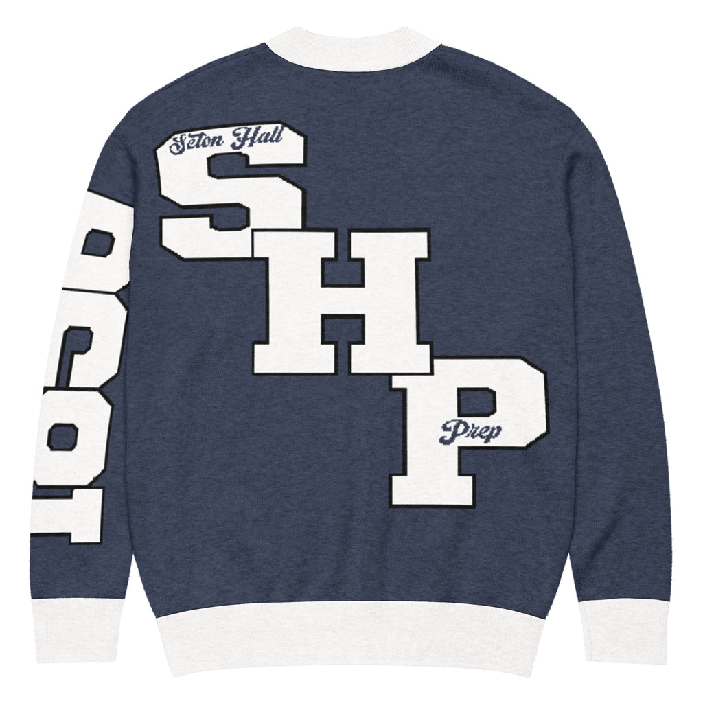 Seton Hall Prep Letterman Knitted Cardigan