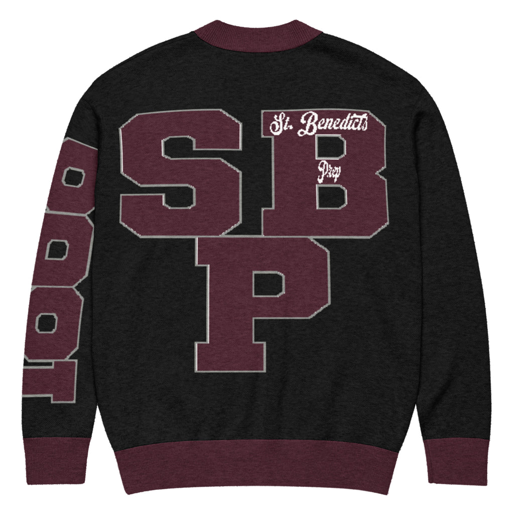 St. Benedicts Prep (NJ) Letterman Knitted Cardigan