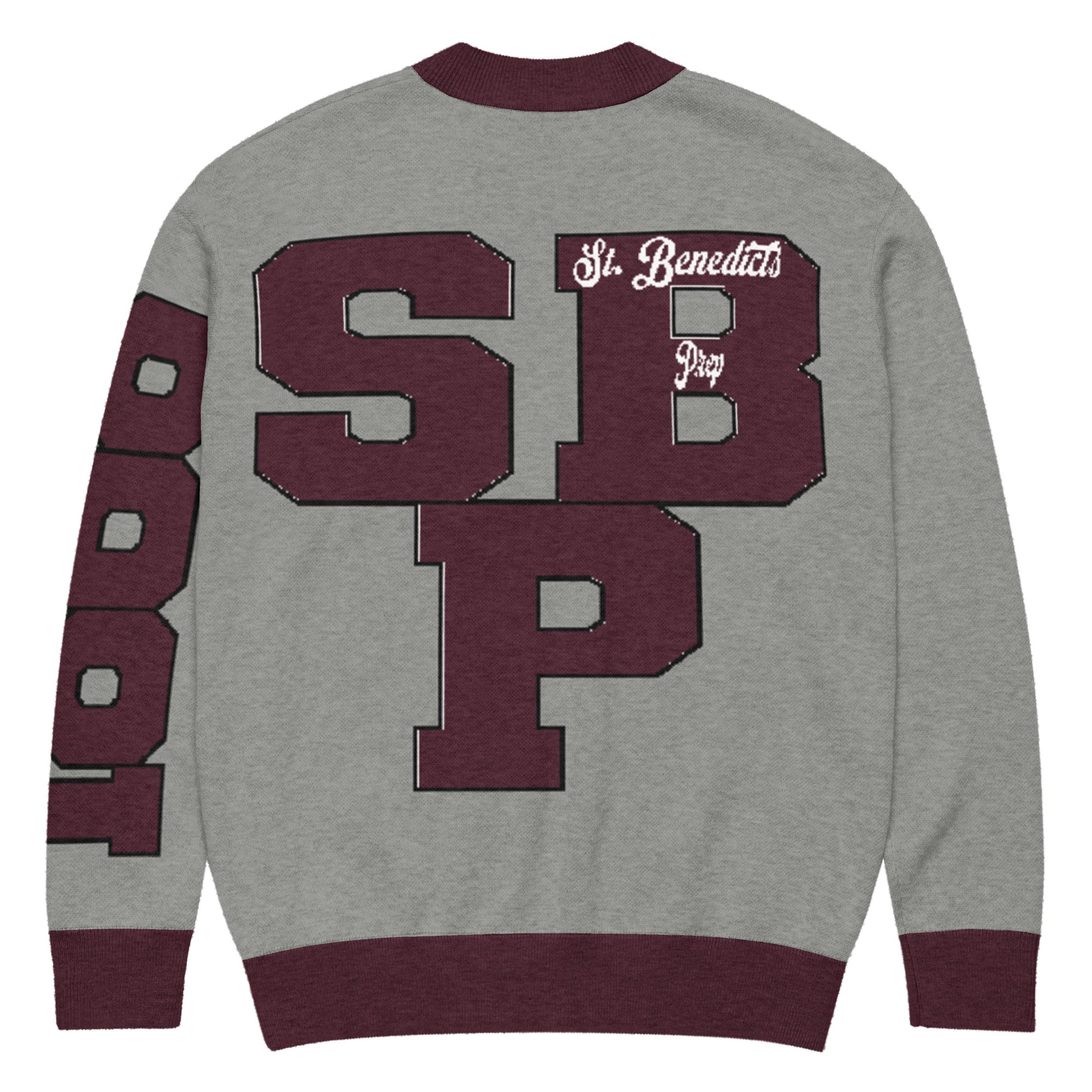 St. Benedicts Prep (NJ) Letterman Knitted Cardigan