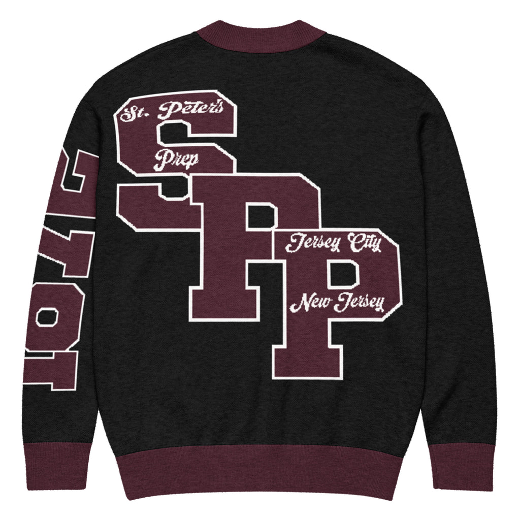 St. Peter's Prep (Jersey City, NJ) Letterman Knitted Cardigan