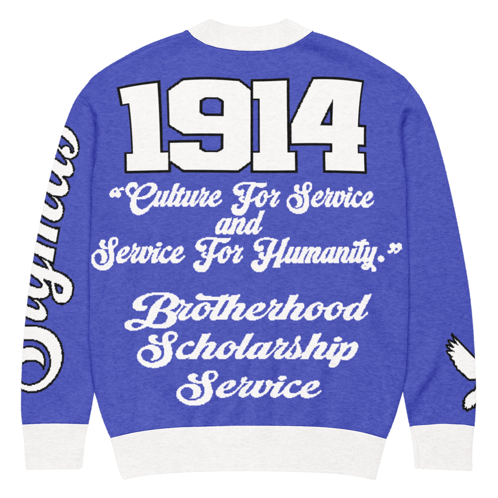 Phi Beta Sigma Knitted Cardigan