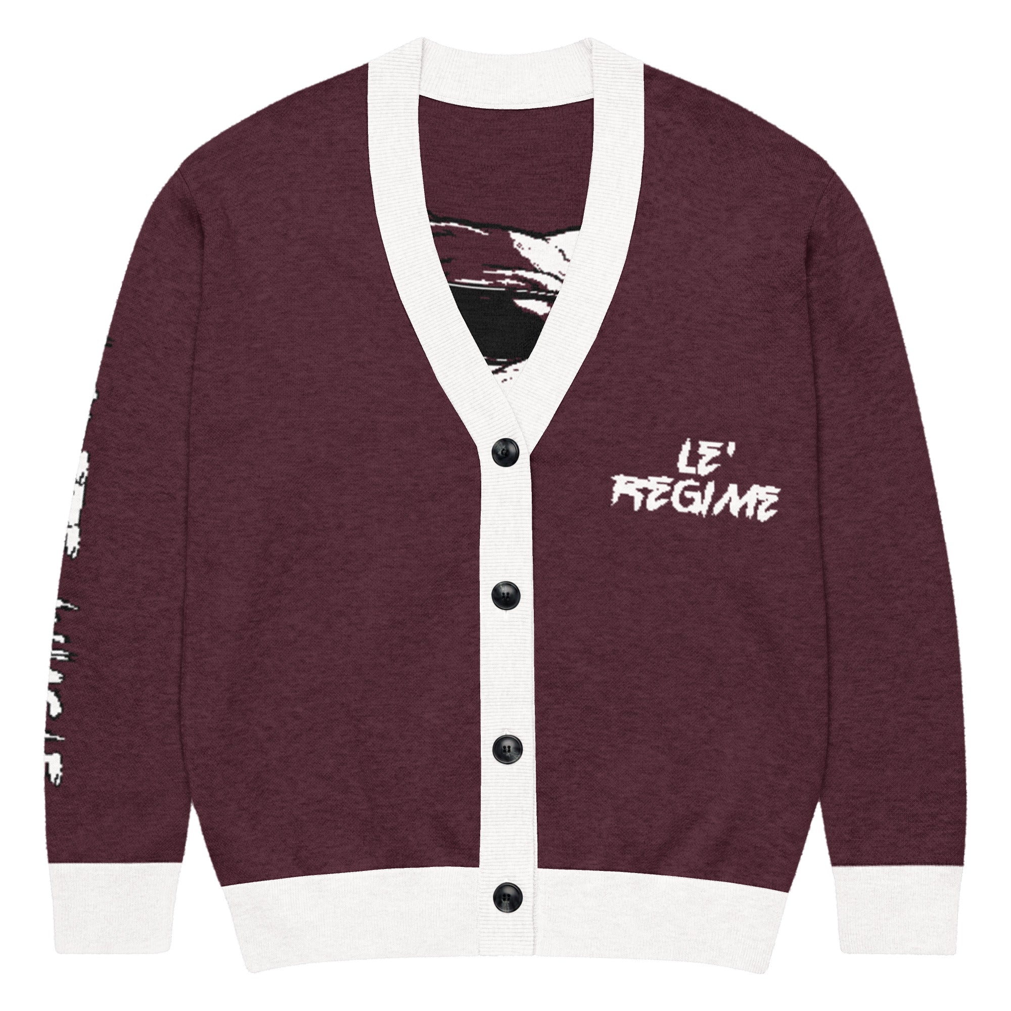 The Bulldog x Concrete Jungle Knitted Cardigan